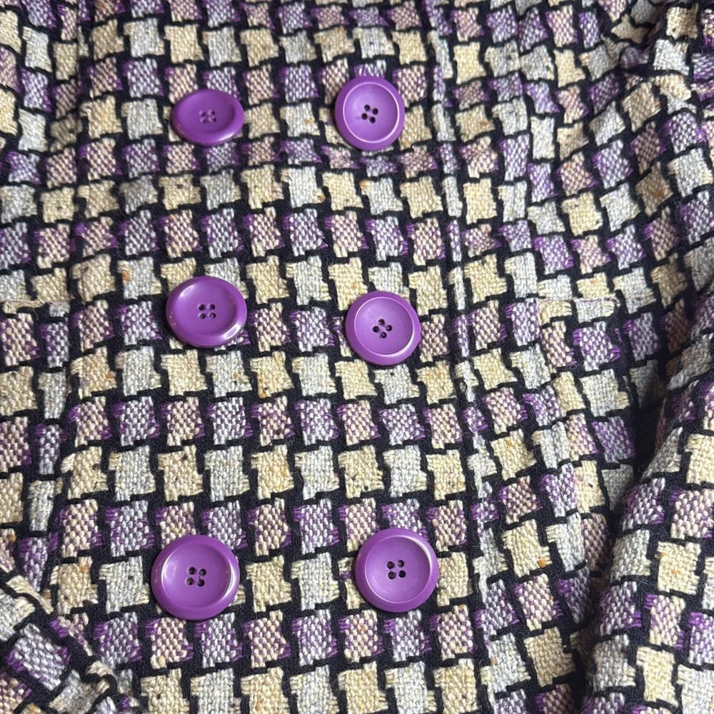 Vertigo Paris Multicolor Tweed Jacket - Picture 3 of 4